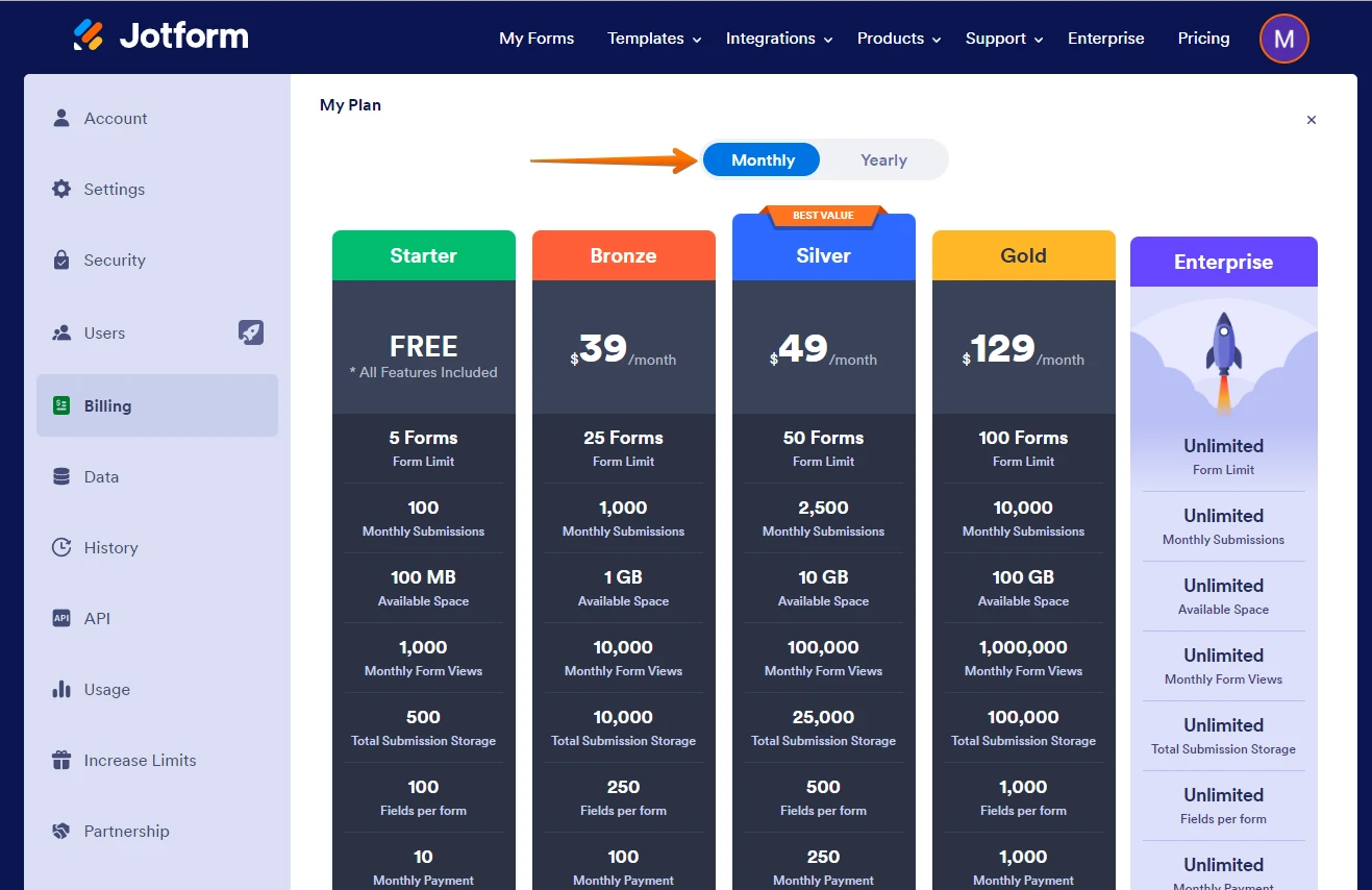 How does switching subscription plan from yearly to monthly works? Image 3 Screenshot 72 Screenshot 32 Screenshot 32 Screenshot 32 Screenshot 32