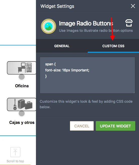 Design of Image Radio Buttons widget Image 1 Screenshot 30