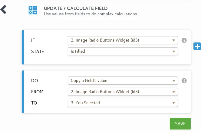 How can I determine values for Image Radio Buttons widget? Image 2 Screenshot 61