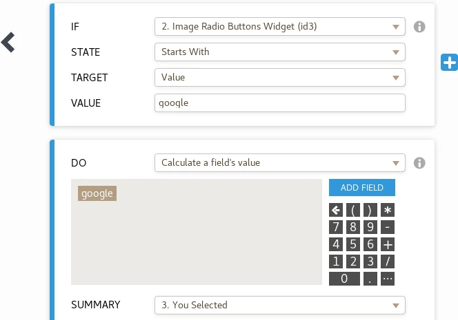 How can I determine values for Image Radio Buttons widget? Image 3 Screenshot 72
