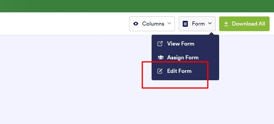 Fully customize forms with database