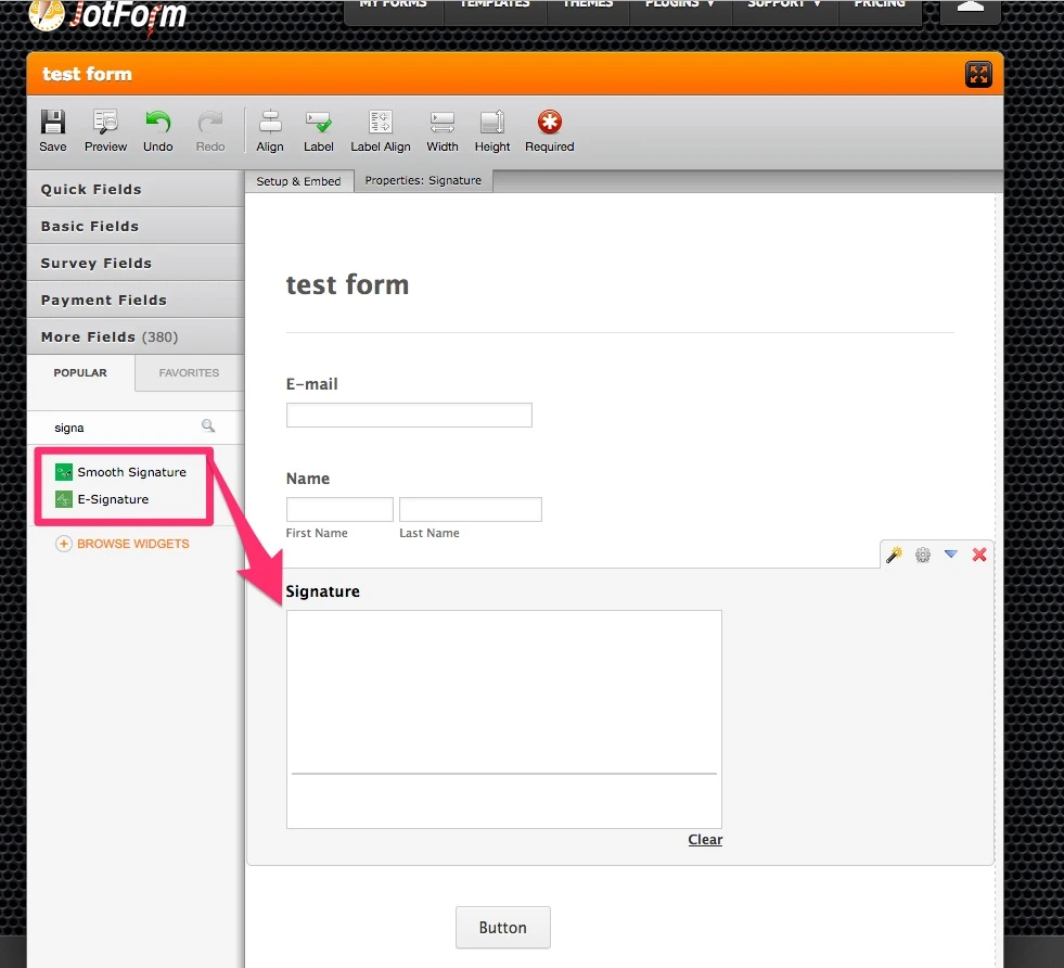 How to add an online signature into the form? Image 1 Screenshot 20