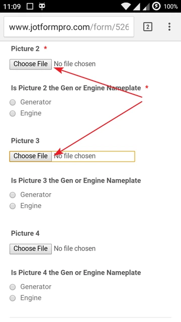 Is there a way to change the button text from Choose File to Click Here to Take Photo on TakePhoto widget? Image 1 Screenshot 30