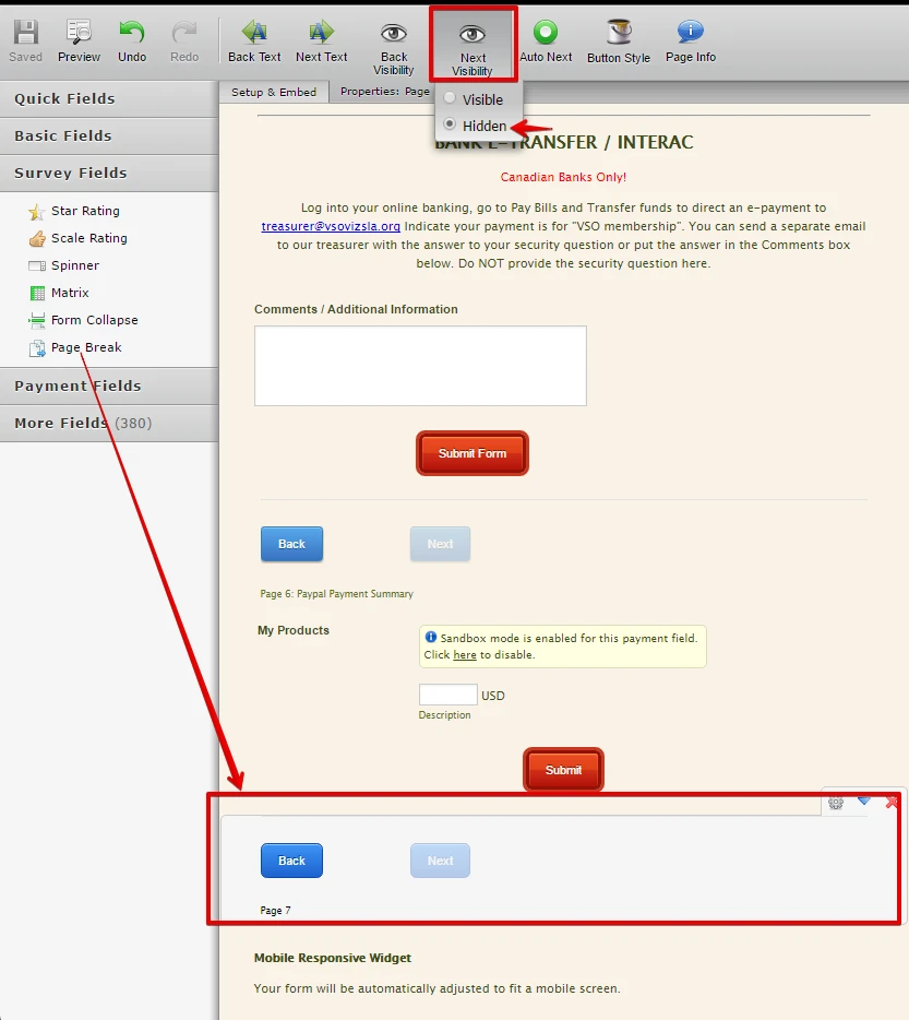 Form Submit always takes form to PayPal even if Paypal payment isnt selected Image 3 Screenshot 112