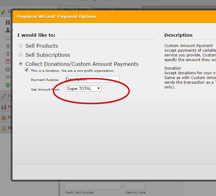 Invalid integer error using Stripe custom payment calculation Image 1 Screenshot 30