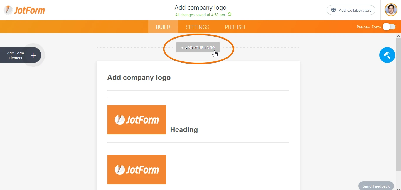 How to upload my logo to appear in PDF report Image 1 Screenshot 30