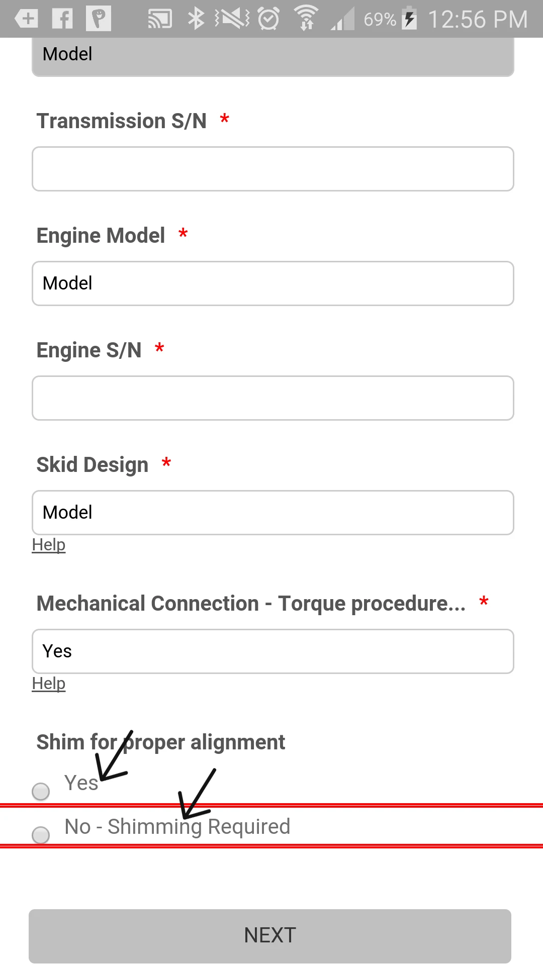 Radio text is not aligned to radio buttons Image 1 Screenshot 20