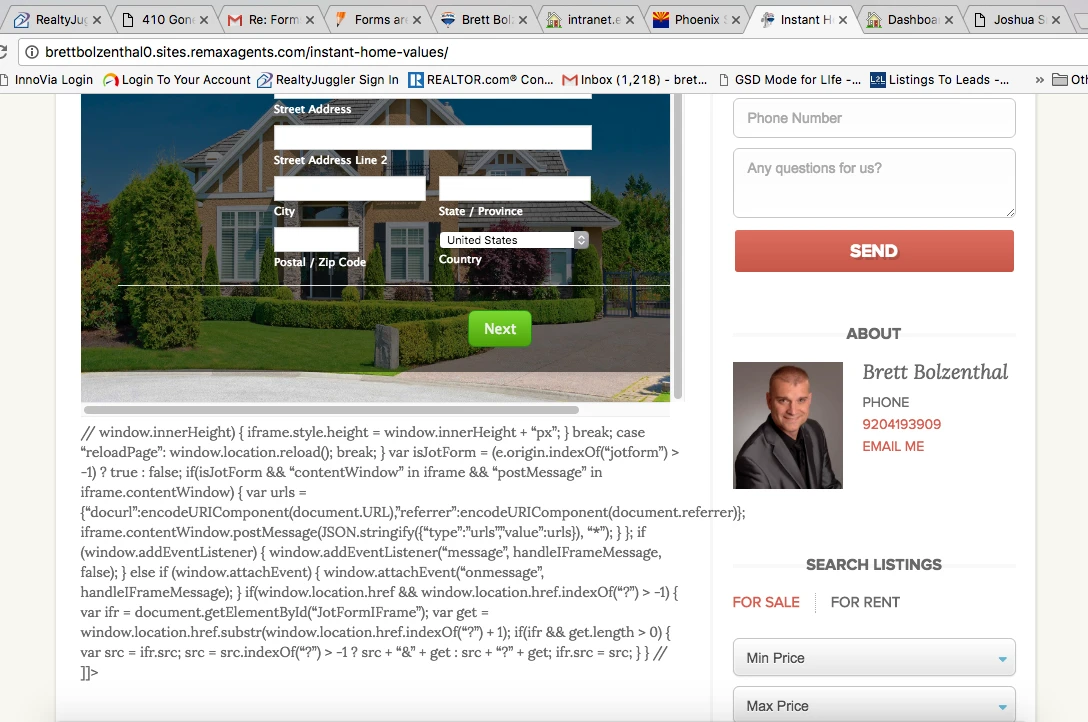 Forms are displaying different after embedding on my web page Image 1 Screenshot 20