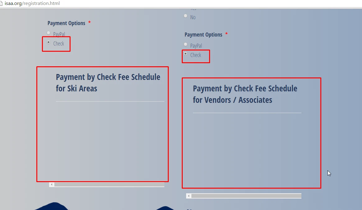 Integrating forms within forms for two payment types: PayPal and Purchase Order Image 1 Screenshot 60
