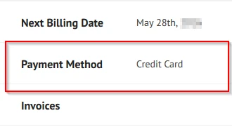 How do I change my credit card on file? Image 1 Screenshot 30