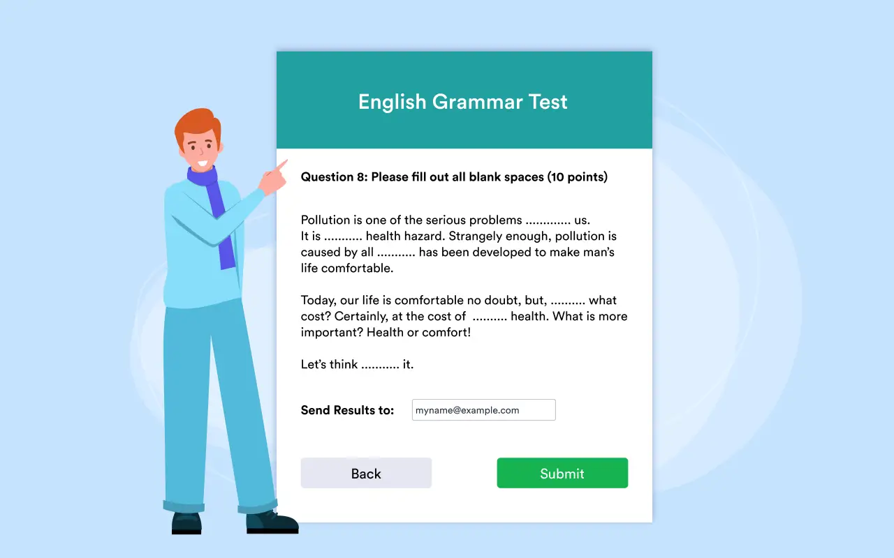 Passage Test - Form Widgets | Jotform