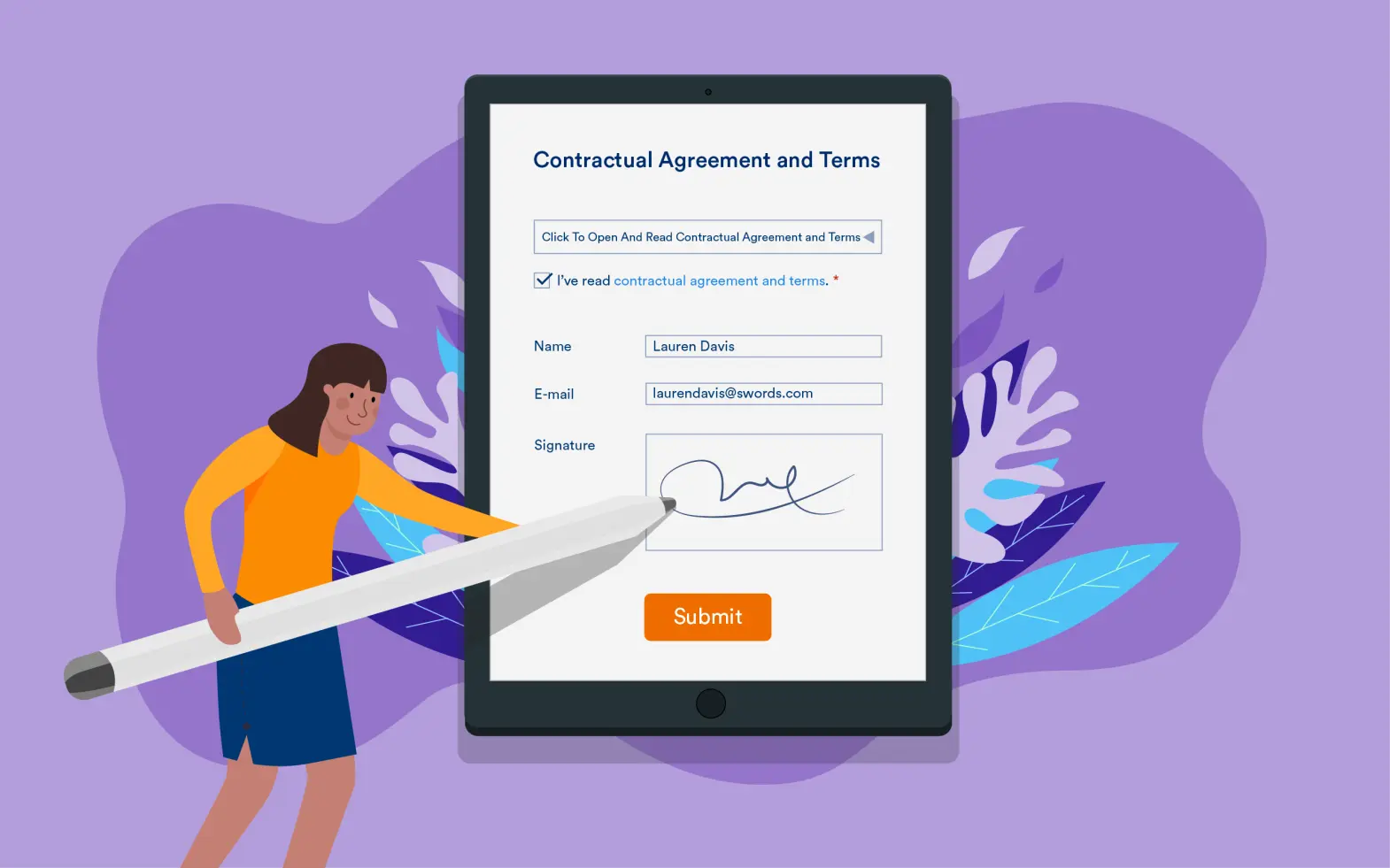 Smooth Signature Form Widgets Jotform