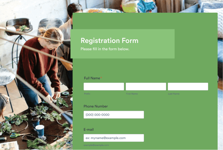 Registration Form