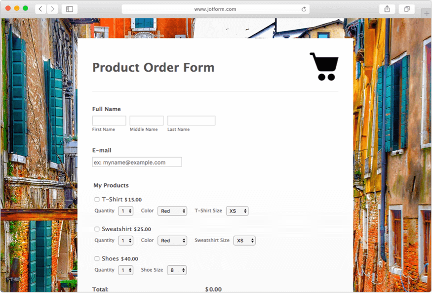 Order Form