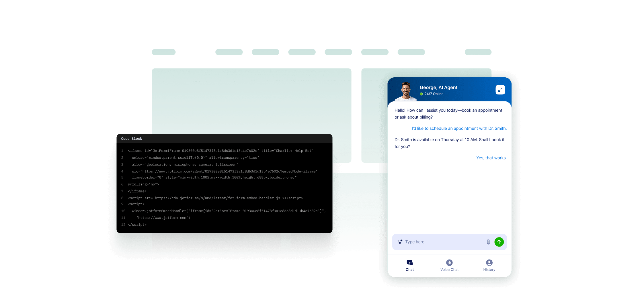 AI Chatbot Agent | Intelligent Customer Support | Jotform