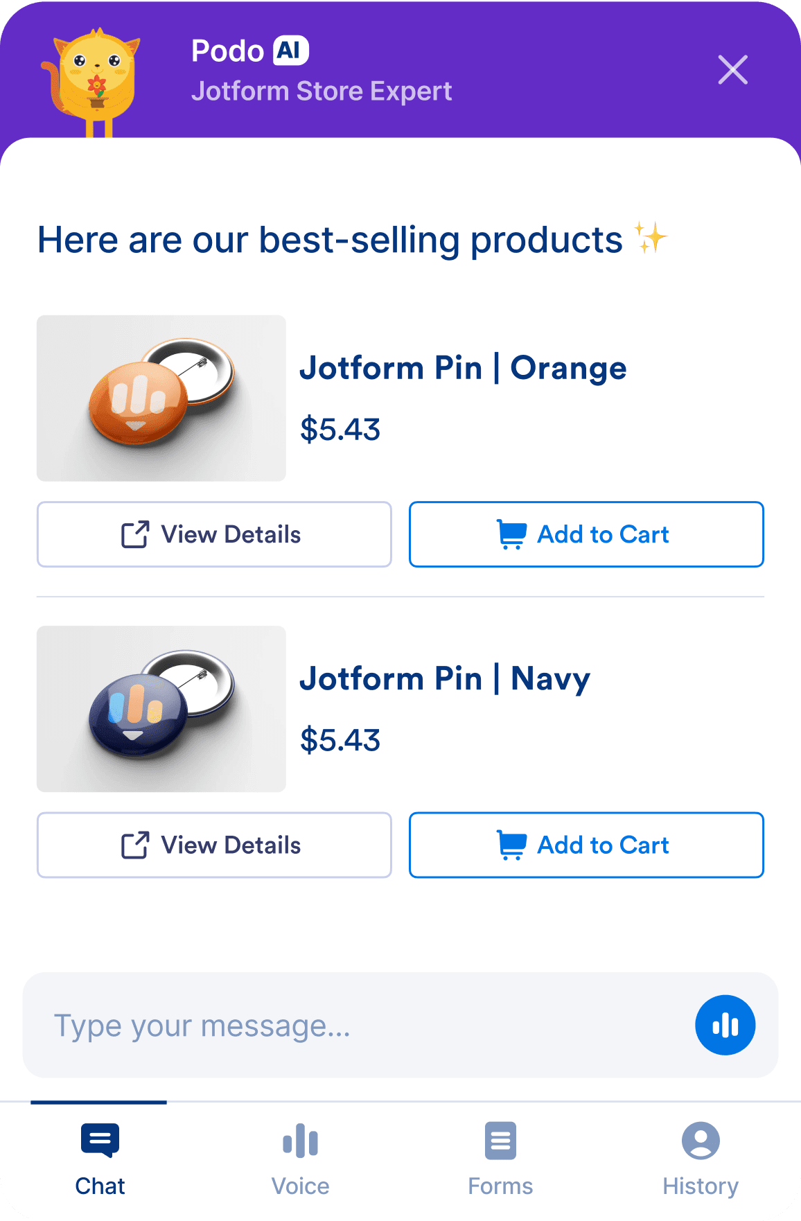 Shopify AI Agents store screen