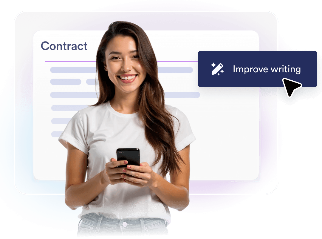 Improve contract writing with AI