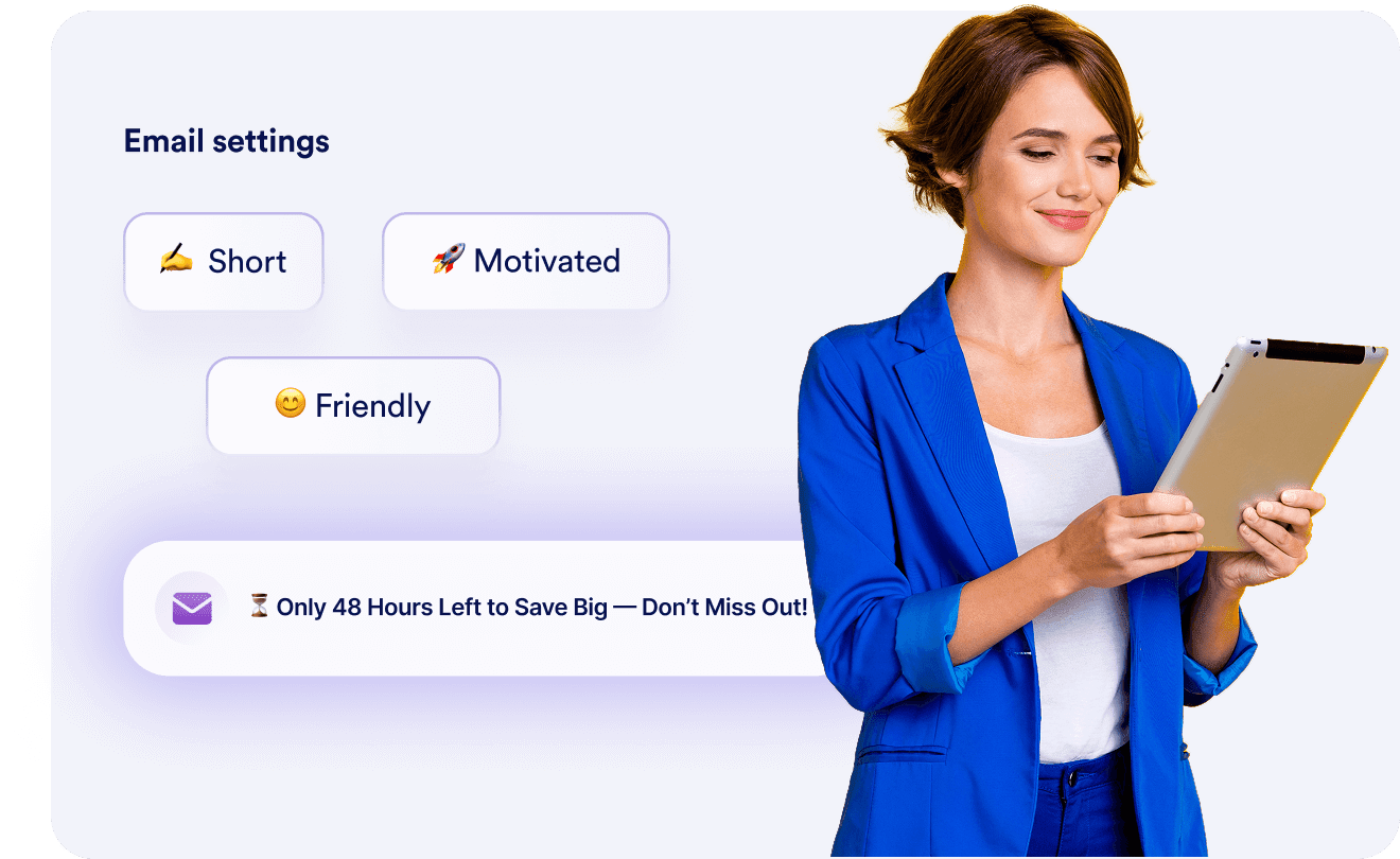 Writes Persuasive Sales Copy
