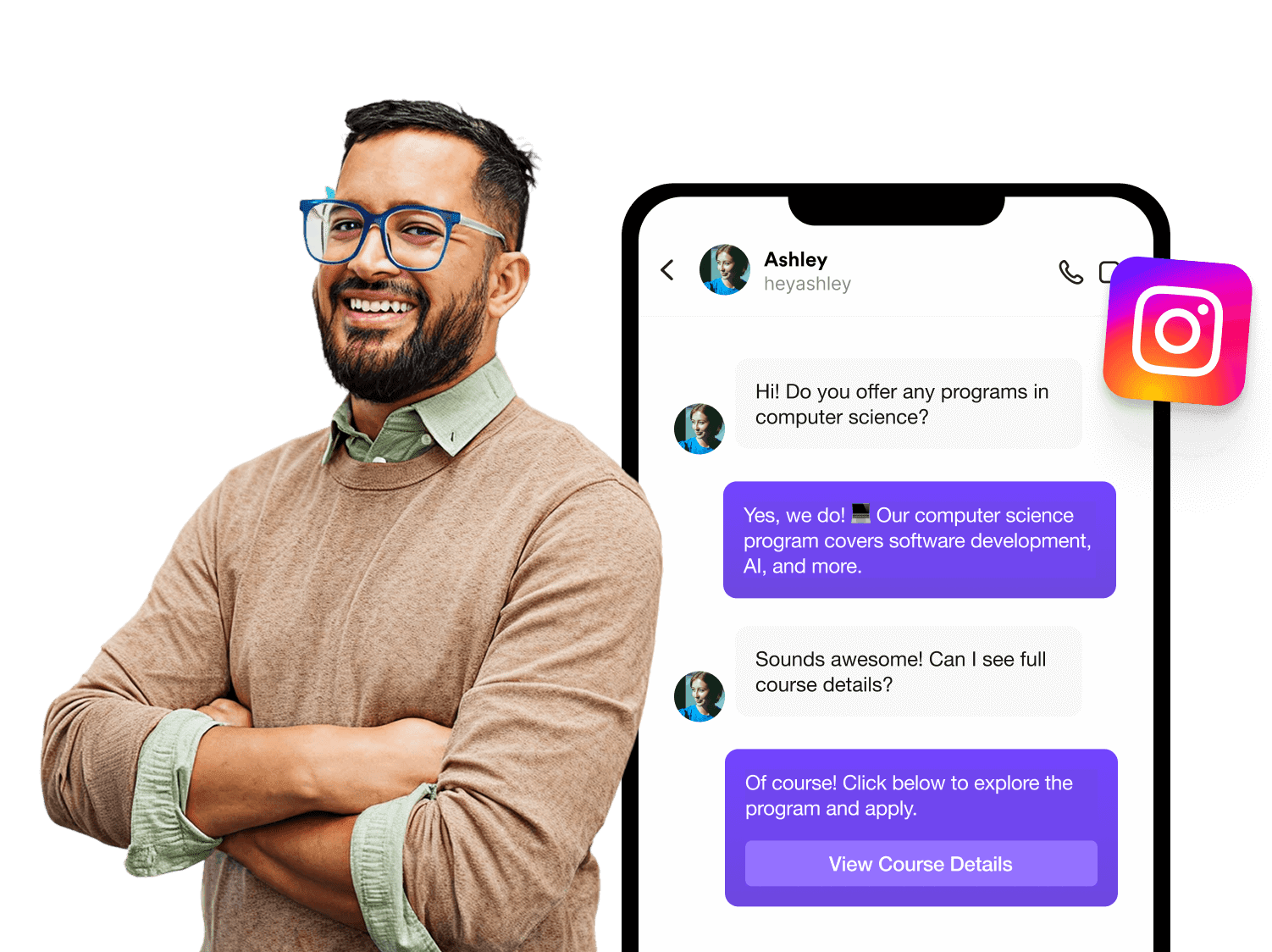 Instagram Agent for Education Organizations