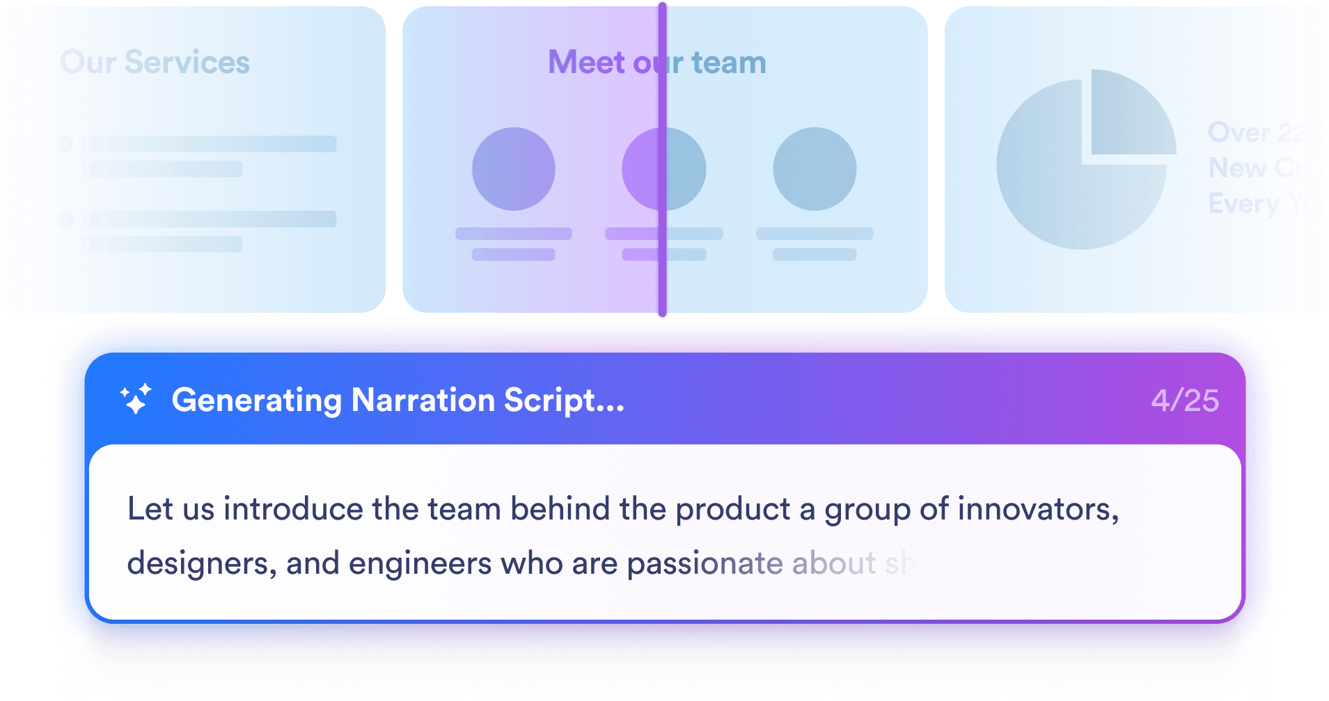 AI-generated narration