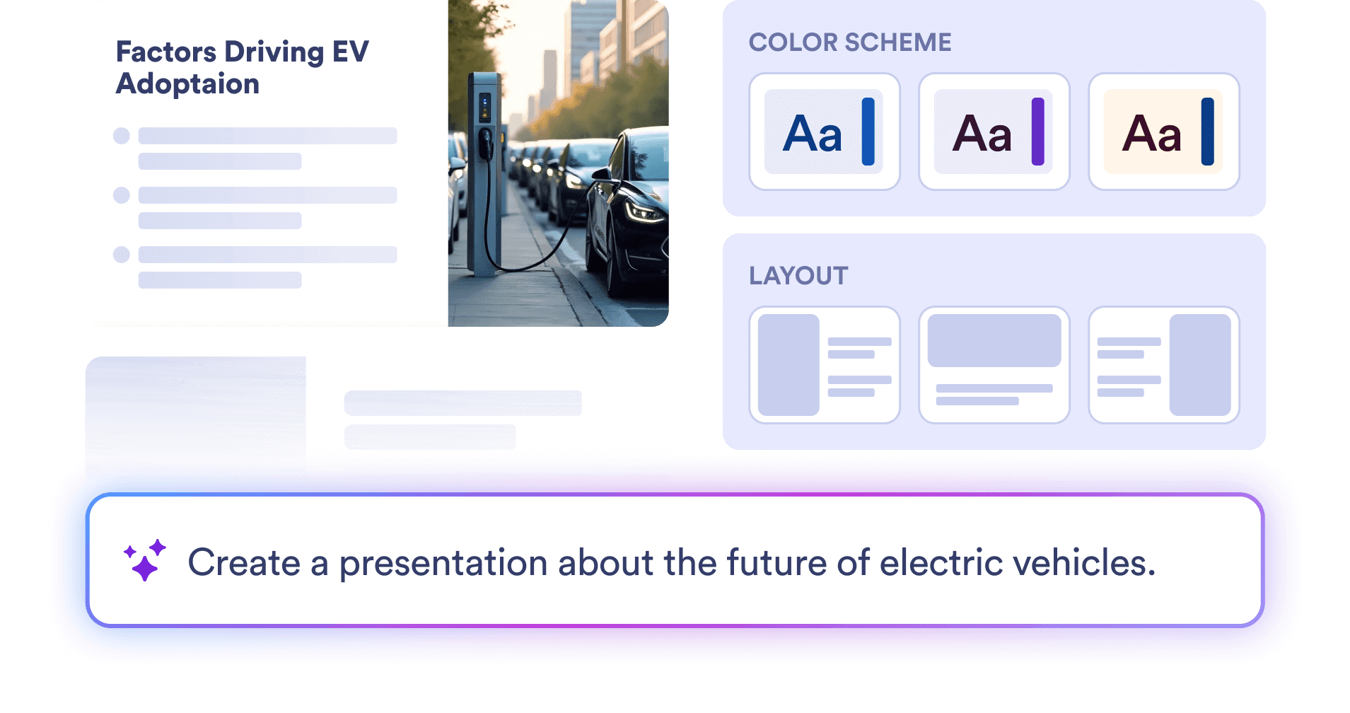 From idea to presentation