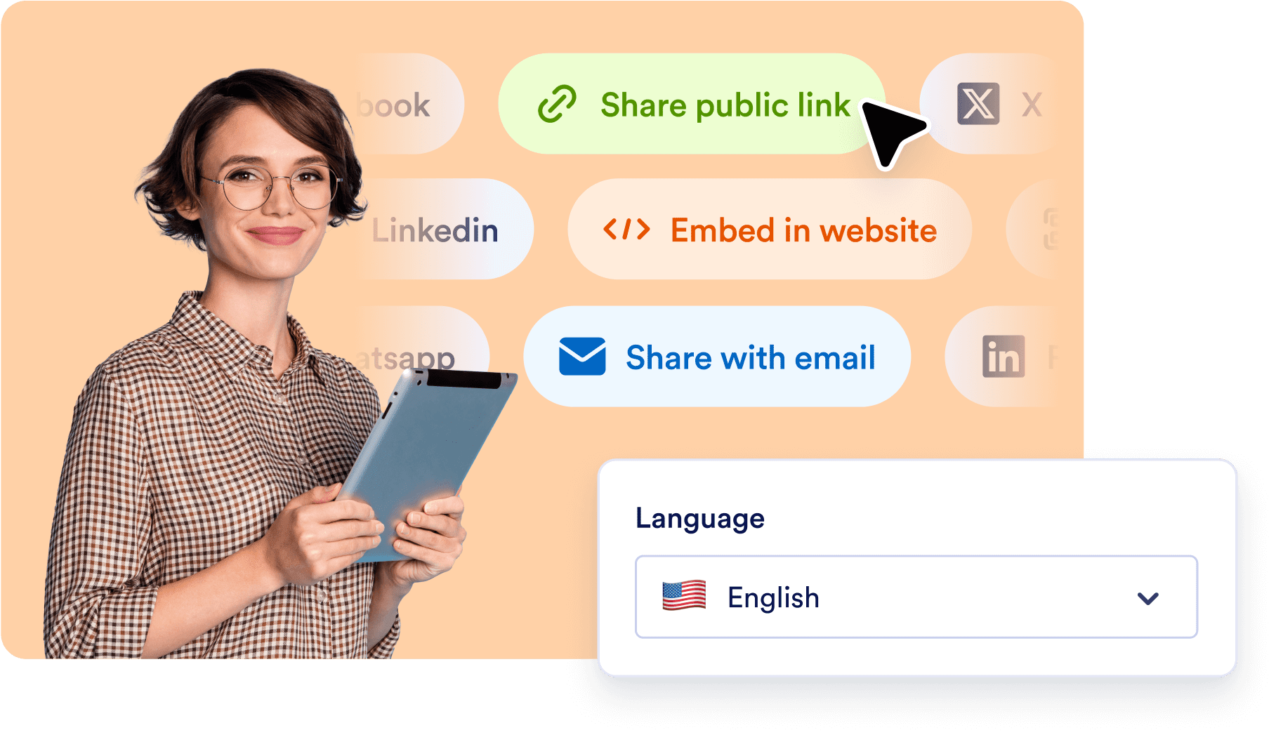 Share anywhere, access anytime