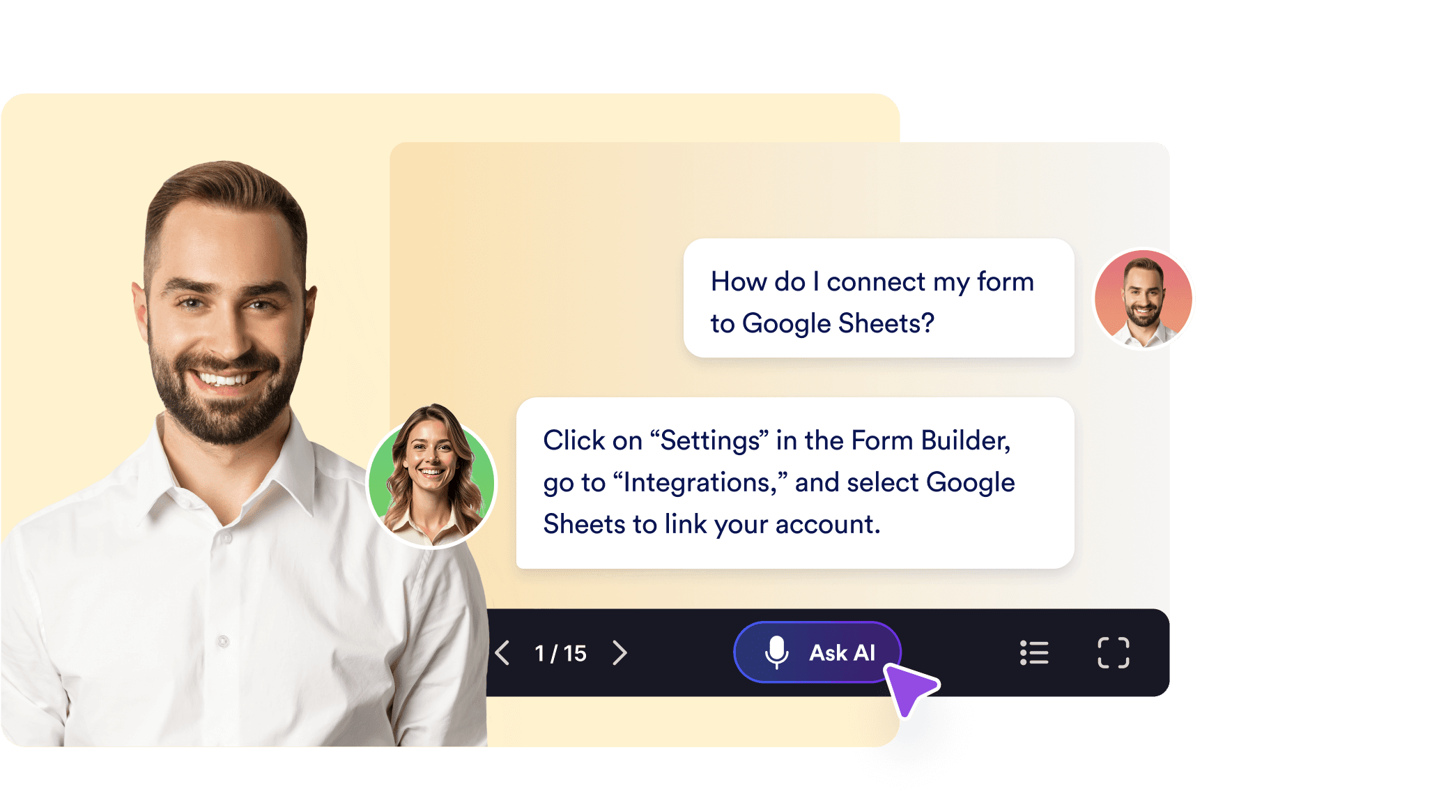 Real-time Q&A