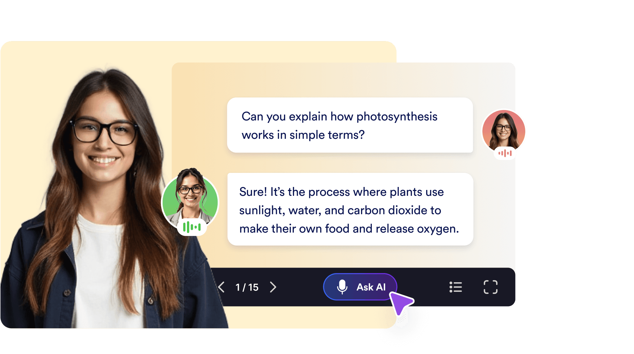 Live Q&A for student engagement