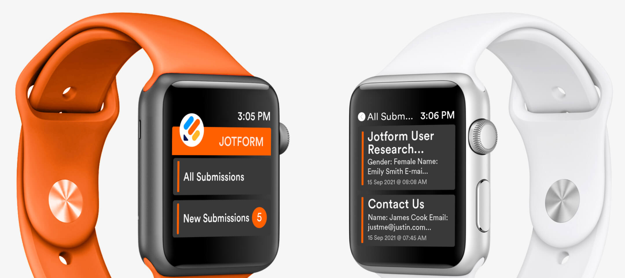 Jotform Apple Watch App Preview 02