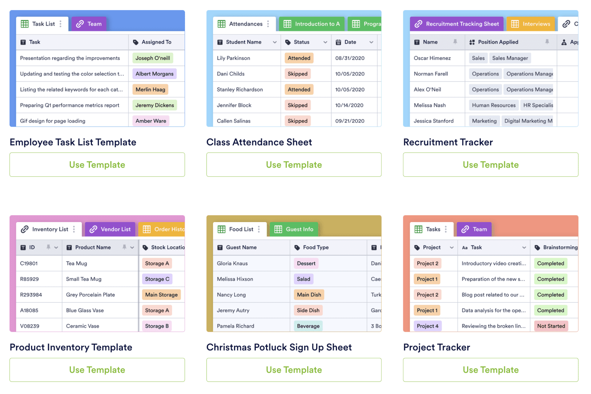 Jotform Tables: Essentials and features