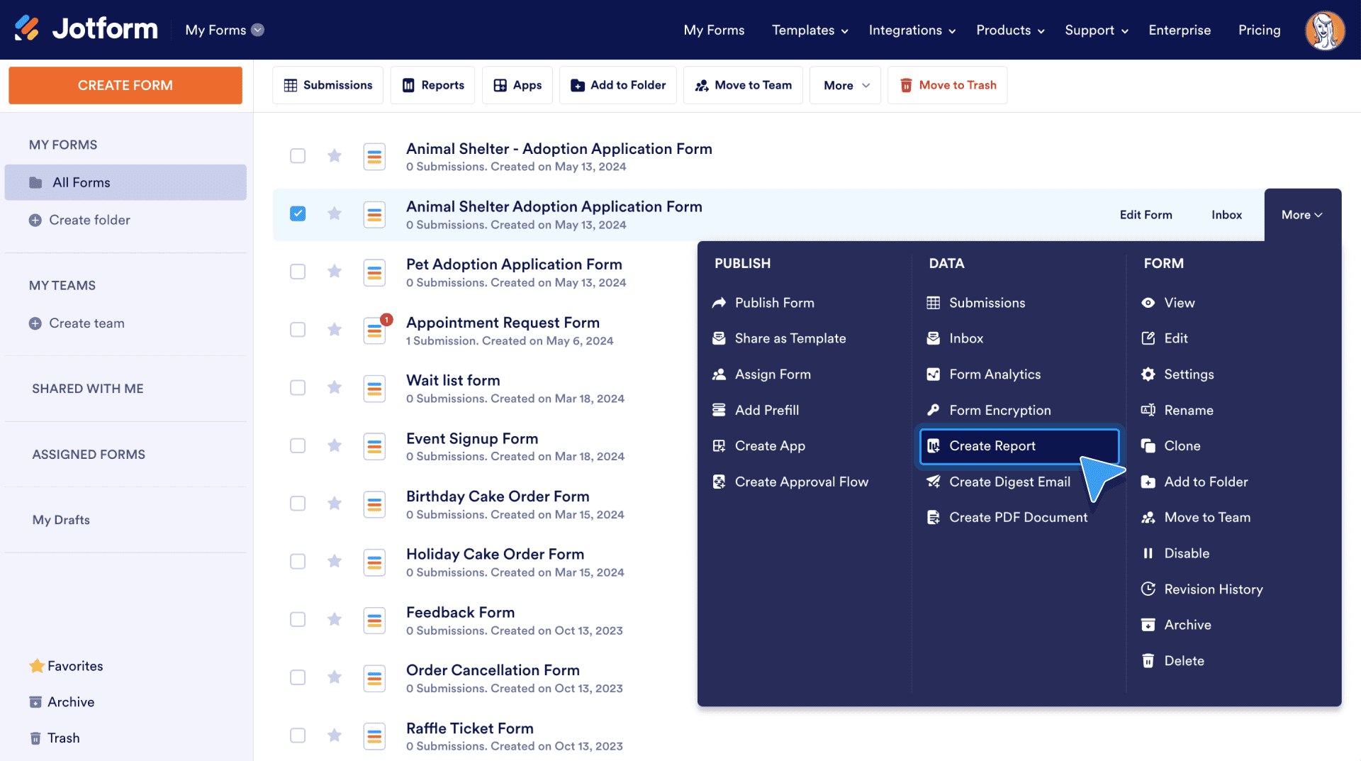 Visualizing your data with Jotform Report Builder