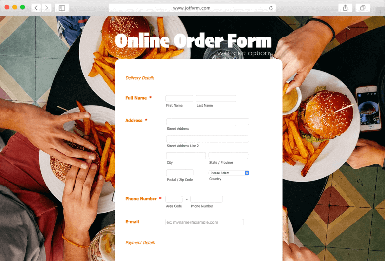 Order Form