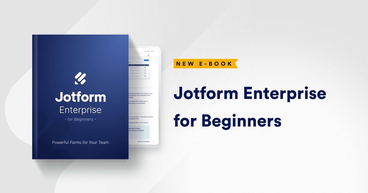 Jotform Enterprise for Beginners Free E Books for Jotform Enterprise Jotform Enterprise for Beginners Free E Books for Jotform Enterprise