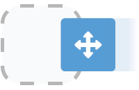 Dragging form fields from one area to another has been improved for a smoother experience, including between different pages in a single form.