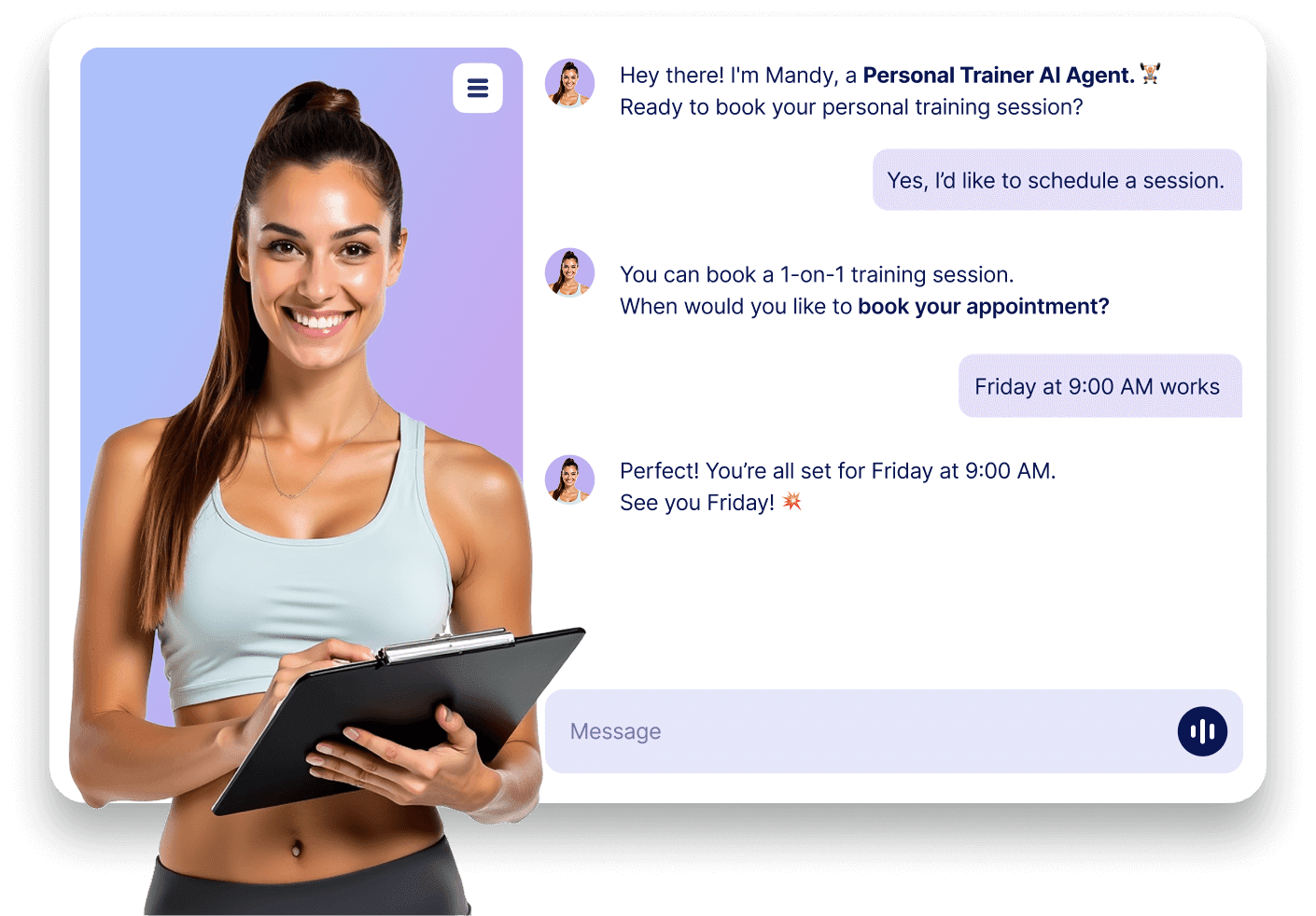Scheduler AI Agent Hero Section Image