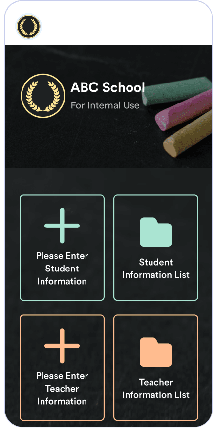ABC School App Template