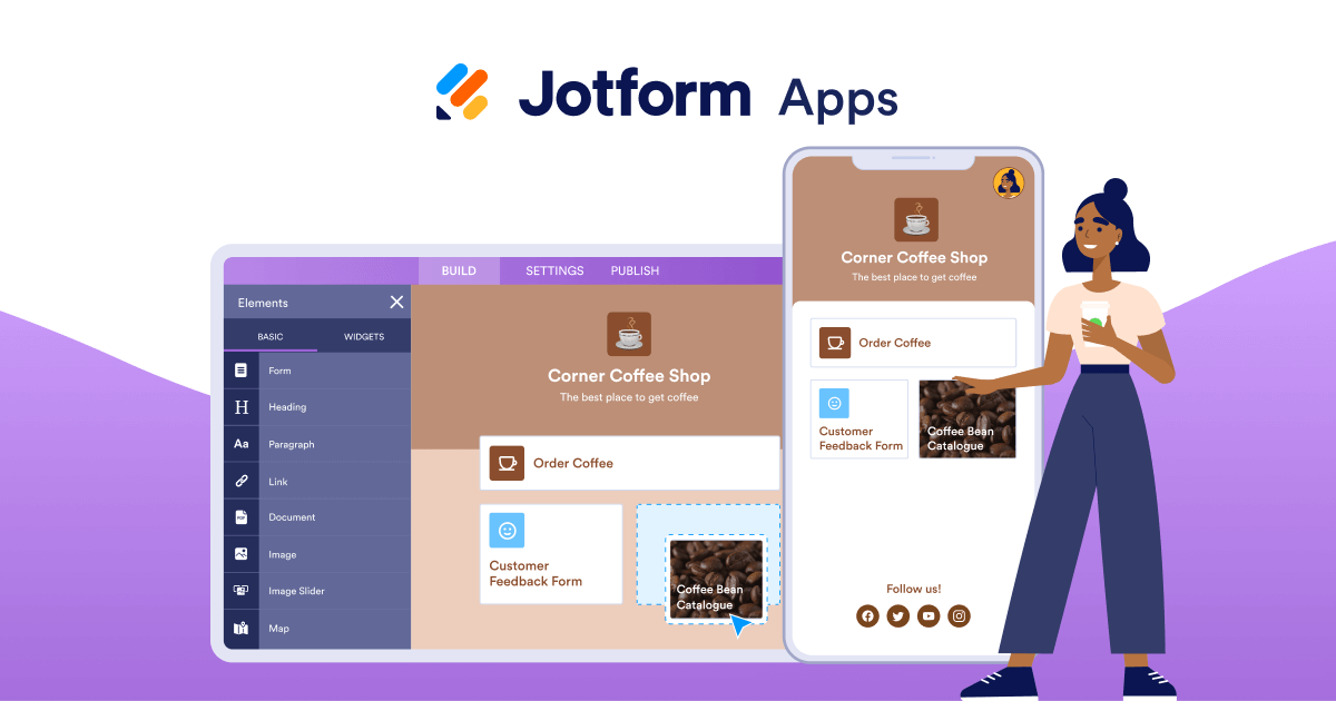 Free Drag And Drop Mobile App Builder Jotform Apps Free Drag And Drop Mobile App Builder Jotform Apps