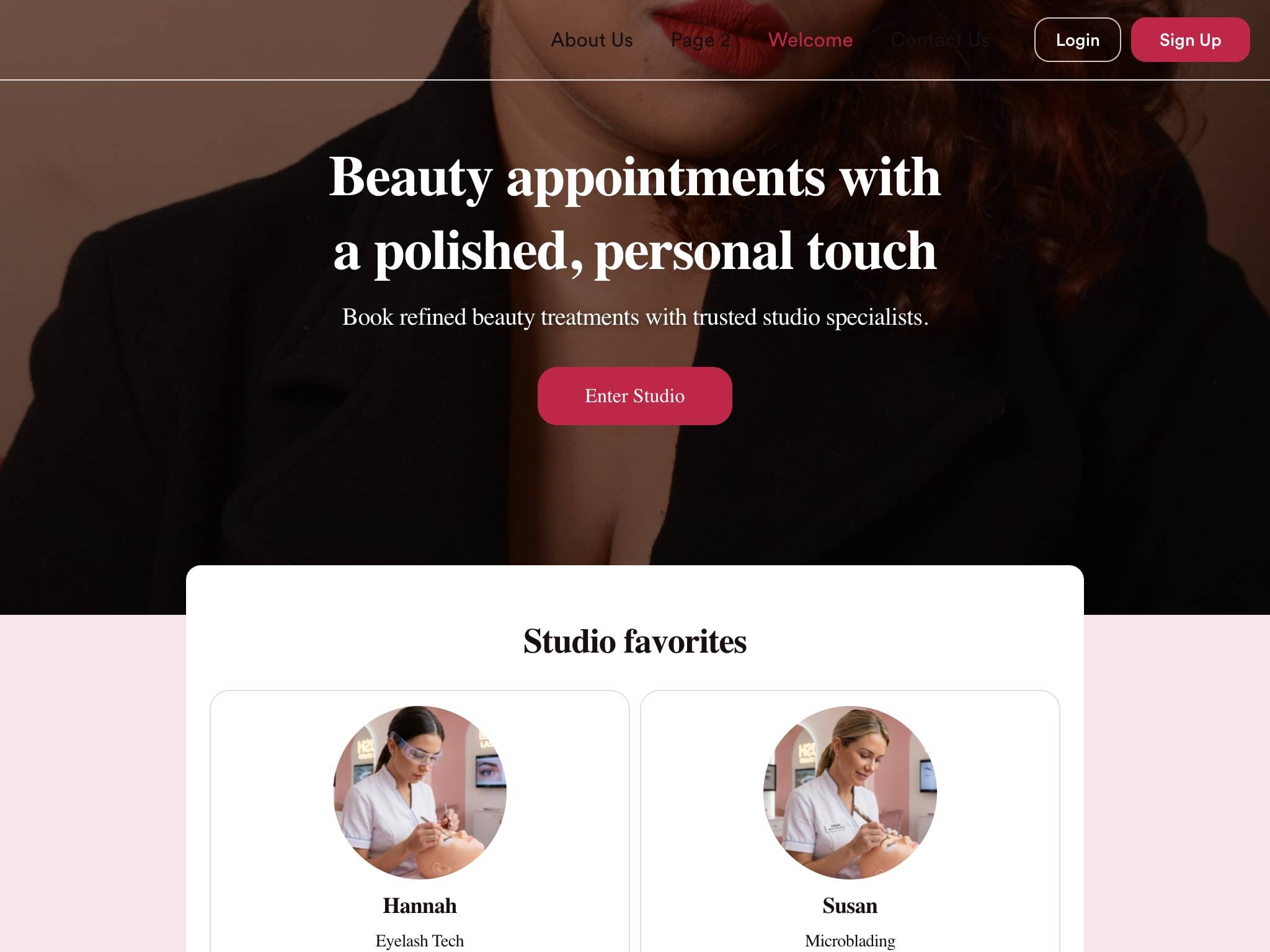Beauty Studio App