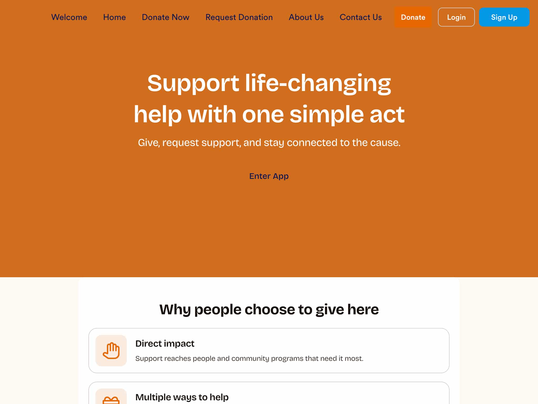 Donation App