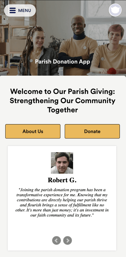 Parish Donation App