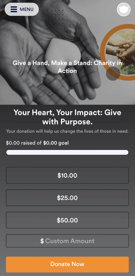 Charity Donation App