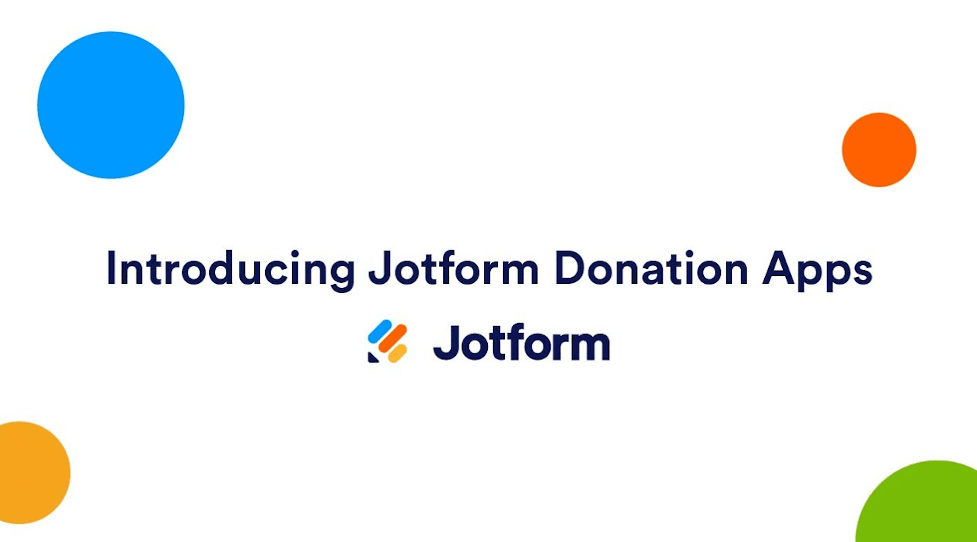 Webinar: Introducing Jotform Donation Apps