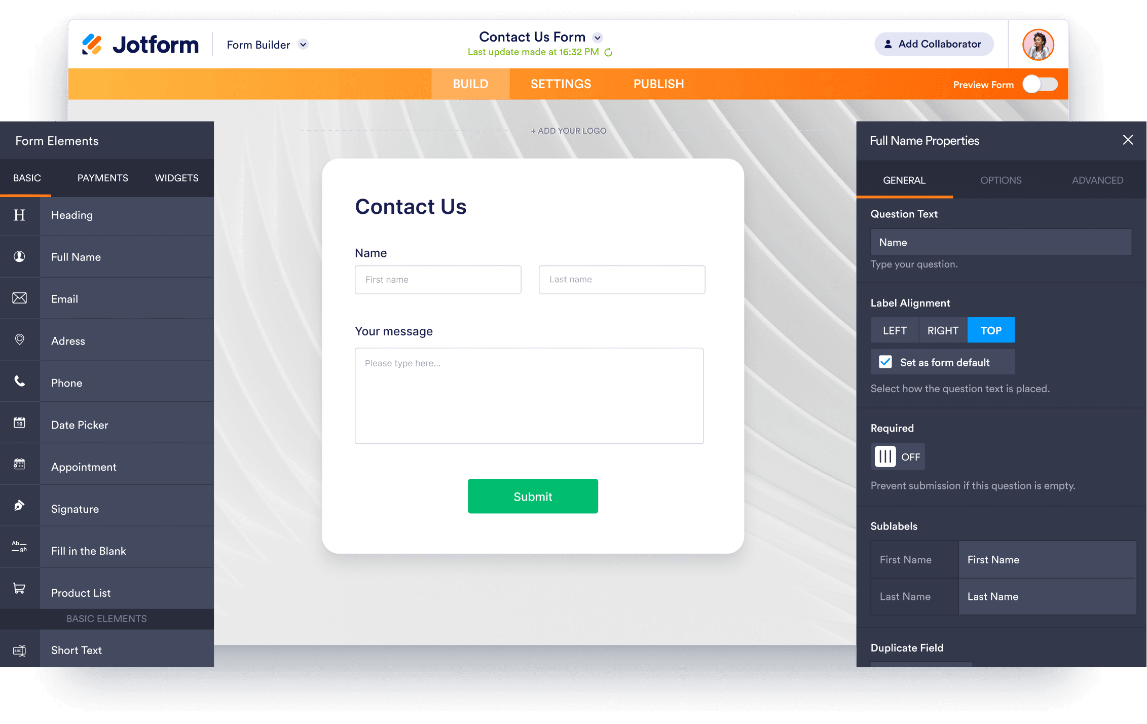 Easily Build Powerful Forms