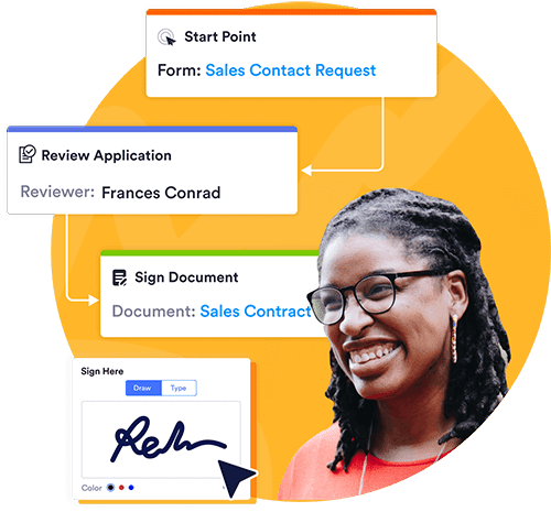 Automated approval flows