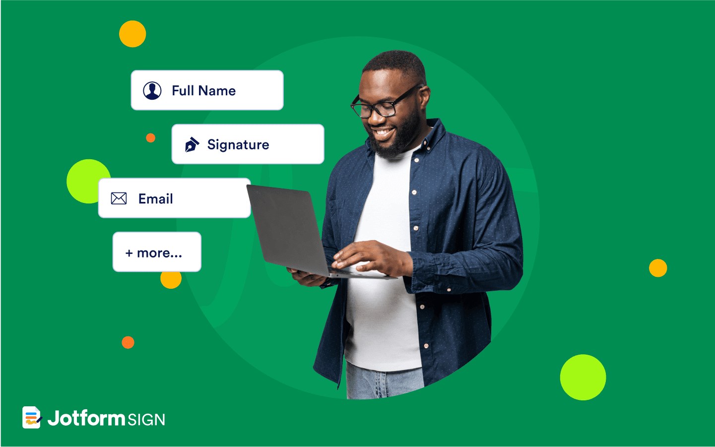 Easy-to-use e-sign document builder
