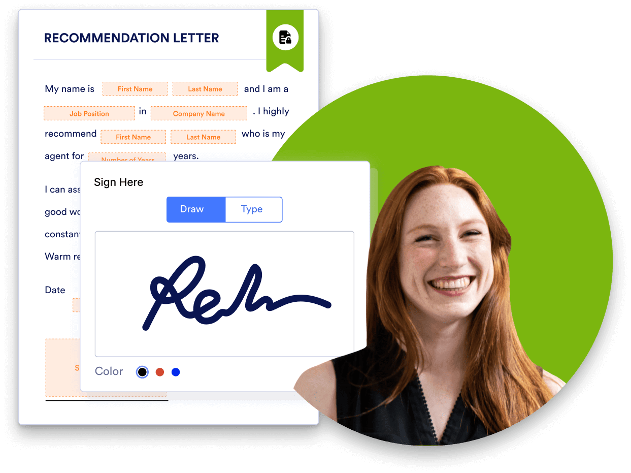 Electronic signatures for sales teams