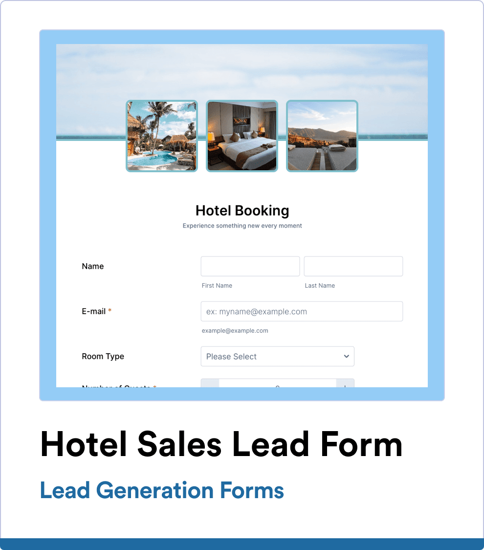 Lead Generation Form Template