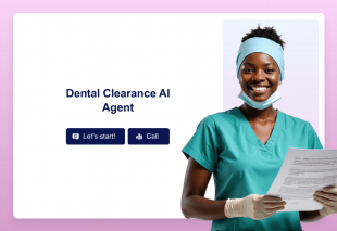 Dental Clearance AI Agent Template Thumbnail Image