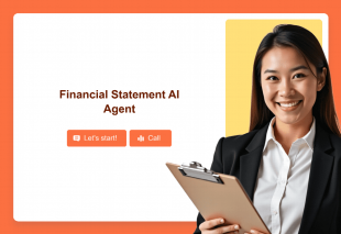 Financial Statement AI Agent Template Thumbnail Image