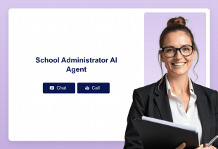 School Administrator AI Agent Template Thumbnail Image